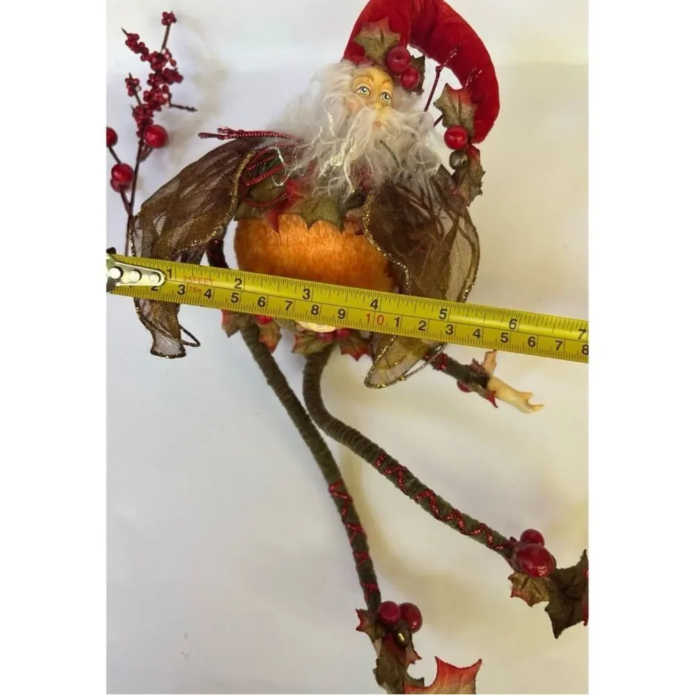 Vintage Mark Roberts Limited Edition Pumpkin Berry Fairy